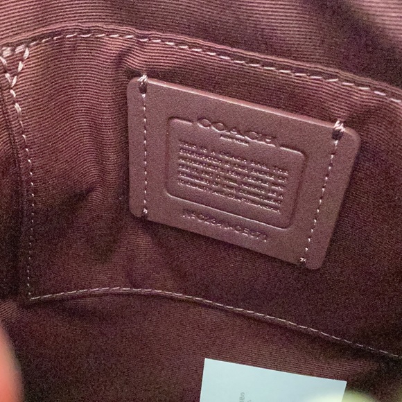 NWT Coach Mini Rowan Crossbody Bag & Matching Wallet Set - Red - Picture 15 of 16